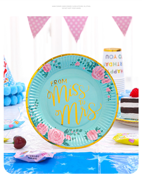 7" Round Paper Plates