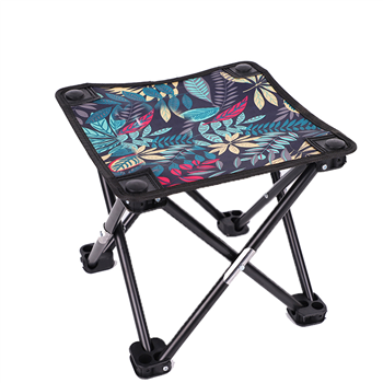 Portable Oxford Folding Stool Collapsible Camping Outdoor Chairs W/Carrying Bag
