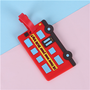 Soft PVC Promotional Travel Waterproof Luggage Tag