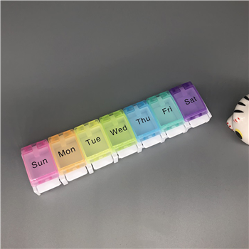 One Week/7 Grid Pill Box