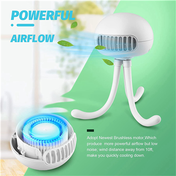 Mini Handheld Stroller Fan 