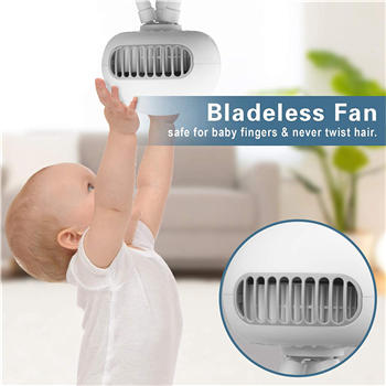 Mini Handheld Stroller Fan 