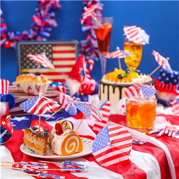 Flag Cocktail Umbrella