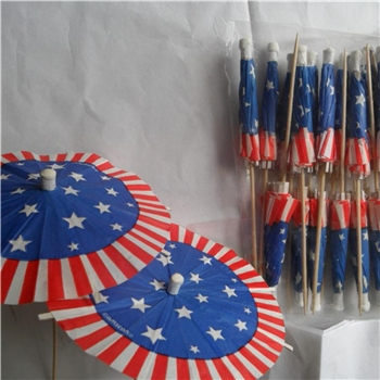 Flag Cocktail Umbrella