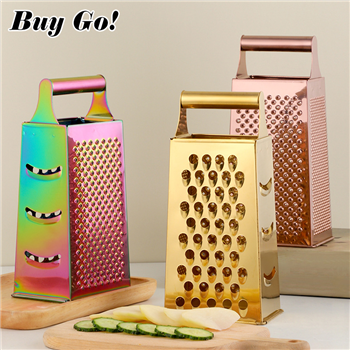Stainless Steel Multifunctional Cheese Grater/ Slicer for Vegetable Fruit