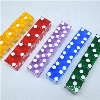 Transparent Resin Dice