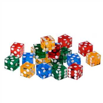 Transparent Resin Dice