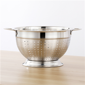 Stainless Steel Drain Basket For Fruit / Vegetable