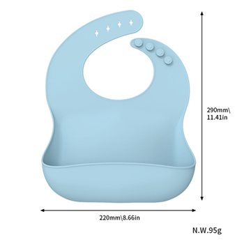 Silicone Baby Bib 