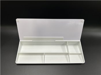 Desktop Glass Whiteboard w/ Storage Base